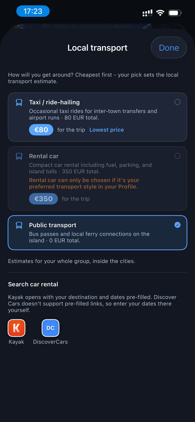 ViaHub – Local Transport